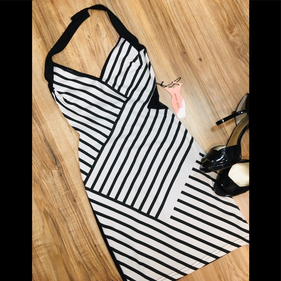 Haute Monde Dresses & Skirts - NWT Haute Monde black/white, midi dress, sz M